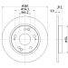 Hella Bremsscheibe PRO 8DD 355 117-901