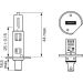 Glühlampe, Hauptscheinwerfer 1 987 302 411 Glühlampe, Hauptscheinwerfer 1 987 302 411