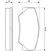 BOSCH Bremsbelagsatz, Scheibenbremse 0 986 491 410 BOSCH Bremsbelagsatz, Scheibenbremse 0 986 491 410