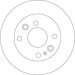 Bremsscheibe DF4438 Bremsscheibe DF4438