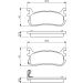 BOSCH Bremsbelagsatz, Scheibenbremse 0 986 494 482 BOSCH Bremsbelagsatz, Scheibenbremse 0 986 494 482