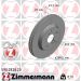 Zimmermann Bremsscheibe Coat Z 590.2828.20