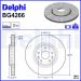 Delphi Bremsscheibe BG4266 Delphi Bremsscheibe BG4266