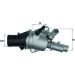Mahle Thermostat, Kühlmittel BEHR TI 156 88