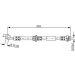 BOSCH Bremsschlauch 1 987 476 996