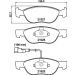Hella Bremsbelagsatz, Scheibenbremse 8DB 355 007-901 Hella Bremsbelagsatz, Scheibenbremse 8DB 355 007-901