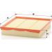 Mann-Filter 5 x MANN-FILTE Luftfilter C 27 161 Mann-Filter 5 x MANN-FILTE Luftfilter C 27 161