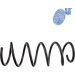 Blue Print Fahrwerksfeder ADG088483