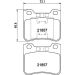 Hella Bremsbelagsatz, Scheibenbremse 8DB 355 008-301 Hella Bremsbelagsatz, Scheibenbremse 8DB 355 008-301
