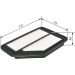 BOSCH F 026 400 159 Luftfilter BOSCH F 026 400 159 Luftfilter