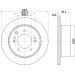 Bremsscheibe 8DD 355 112-821 Bremsscheibe 8DD 355 112-821