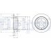 Delphi Bremsscheibe BG4335 Delphi Bremsscheibe BG4335