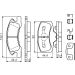 Bremsbelagsatz, Scheibenbremse 0 986 494 610 Bremsbelagsatz, Scheibenbremse 0 986 494 610