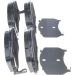BOSCH Bremsbelagsatz, Scheibenbremse 0 986 494 377 BOSCH Bremsbelagsatz, Scheibenbremse 0 986 494 377