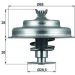 Thermostat, Kühlmittel TX 75 80D Thermostat, Kühlmittel TX 75 80D