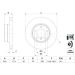 BOSCH Bremsscheibe 0 986 479 055 BOSCH Bremsscheibe 0 986 479 055