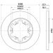Bremsscheibe 8DD 355 122-831 Bremsscheibe 8DD 355 122-831