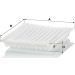 Filter, Innenraumluft CU 18 015 Filter, Innenraumluft CU 18 015