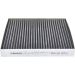 BOSCH 1 987 432 543 Innenraumfilter Aktivkohlefilter, 252x235x32 mm