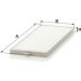 MANN-FILTER CU 2506-2 Innenraumfilter, Partikelfilter