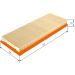 BOSCH 1 987 431 160 Innenraumfilter