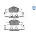 Meyle Bremsbelagsatz, Scheibenbremse MEYLE-ORIGINAL: True to OE 025 224 0216 Meyle Bremsbelagsatz, Scheibenbremse MEYLE-ORIGINAL: True to OE 025 224 0216