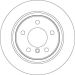 TRW Bremsscheibe DF6137 TRW Bremsscheibe DF6137