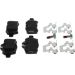 BOSCH Bremsbelagsatz, Scheibenbremse 0 986 494 645 BOSCH Bremsbelagsatz, Scheibenbremse 0 986 494 645