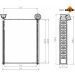 NRF Wärmetauscher, Innenraumheizung ohne Rohr EASY FIT 54423 NRF Wärmetauscher, Innenraumheizung ohne Rohr EASY FIT 54423