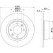 Bremsscheibe 8DD 355 107-851 Bremsscheibe 8DD 355 107-851