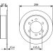 BOSCH Bremsscheibe 0 986 478 999 BOSCH Bremsscheibe 0 986 478 999