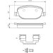 BOSCH Bremsbelagsatz, Scheibenbremse 0 986 424 775 BOSCH Bremsbelagsatz, Scheibenbremse 0 986 424 775