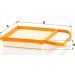 MANN-FILTER C 21 020 Luftfilter MANN-FILTER C 21 020 Luftfilter