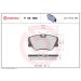 Brembo Bremsbelagsatz, Scheibenbremse PRIME LINE P 50 008 Brembo Bremsbelagsatz, Scheibenbremse PRIME LINE P 50 008
