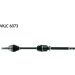 SKF Antriebswelle VKJC 6073