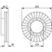 BOSCH Bremsscheibe 0 986 479 D14 BOSCH Bremsscheibe 0 986 479 D14