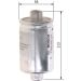 BOSCH Kraftstofffilter 0 986 450 124