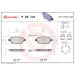 Brembo Bremsbelagsatz, Scheibenbremse PRIME LINE P 23 141 Brembo Bremsbelagsatz, Scheibenbremse PRIME LINE P 23 141