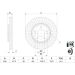 BOSCH Bremsscheibe 0 986 479 C51 BOSCH Bremsscheibe 0 986 479 C51