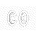 Bremsscheibe DDF2604C Bremsscheibe DDF2604C
