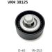 SKF Umlenk-/Führungsrolle, Keilrippenriemen VKM 38125