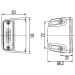 Hella Kennzeichenleuchte 2KA 010 278-121 Hella Kennzeichenleuchte 2KA 010 278-121