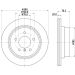 Bremsscheibe 8DD 355 120-211 Bremsscheibe 8DD 355 120-211