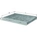 Knecht Filter, Innenraumluft LAK 63