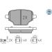 Meyle Bremsbelagsatz, Scheibenbremse MEYLE-PD: Advanced performance and design 025 207 6417/PD