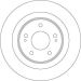 Bremsscheibe DF6598 Bremsscheibe DF6598