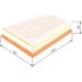 BOSCH F 026 400 250 Luftfilter BOSCH F 026 400 250 Luftfilter