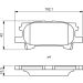 BOSCH Bremsbelagsatz, Scheibenbremse 0 986 494 224 BOSCH Bremsbelagsatz, Scheibenbremse 0 986 494 224