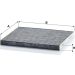 MANN-FILTER CUK 26 017 Innenraumfilter, Aktivkohlefilter MANN-FILTER CUK 26 017 Innenraumfilter, Aktivkohlefilter