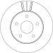 TRW Bremsscheibe DF4170